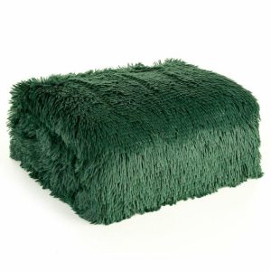 Futerkowy koc tifany zielony 150×200 cm – glamour 895919 Futerkowy koc tifany zielony 150×200 cm – glamour 895919