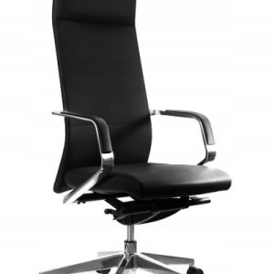 Gabinetowy fotel TRENT czarny eko skóra 710253 Gabinetowy fotel TRENT czarny eko skóra 710253