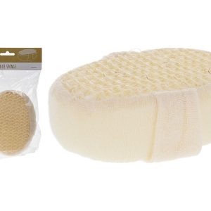 Gąbka kąpielowa do masażu z sizalowych włókien 47169
