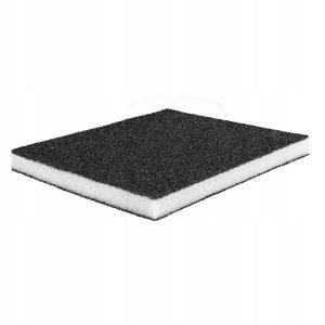 Gąbka ścierna 120x95x10mm, K60 GRAPHITE 55H912 203910