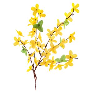 Gałązka ozdobna Forsycja 50 cm żółta 933739 Gałązka ozdobna Forsycja 50 cm żółta 933739