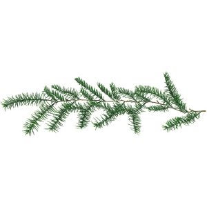 Gałązka świąteczna 58 cm ozdoba do stroika dekoracja 390341 Gałązka świąteczna 58 cm ozdoba do stroika dekoracja 390341