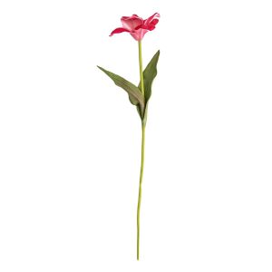 Gałązka sztuczna HUBIS hibiskus różowy 45 cm HOMLA 931957 Gałązka sztuczna HUBIS hibiskus różowy 45 cm HOMLA 931957