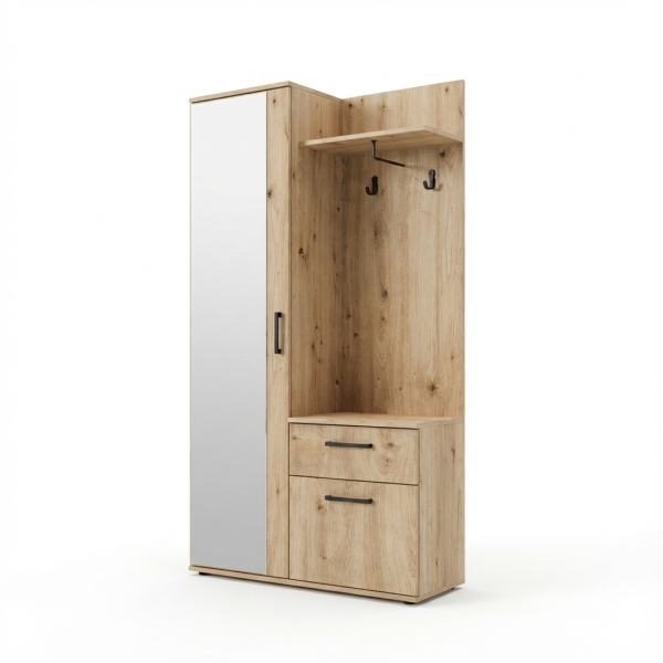 Garderoba ALEX w kolorze dąb artisan 355024