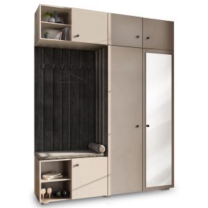 Garderoba Aria z nadstawką i wiszącą L Beż 31 651407 Garderoba Aria z nadstawką i wiszącą L Beż 31 651407