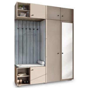 Garderoba Aria z nadstawką i wiszącą L Beż 70 651412 Garderoba Aria z nadstawką i wiszącą L Beż 70 651412