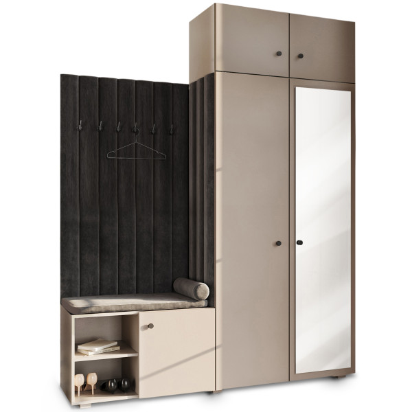 Garderoba Aria z nadstawką L Beż 31 651578