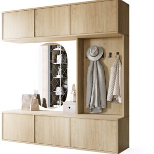 Garderoba do przedpokoju 180 cm HUGE dąb cremona 1060654 Garderoba do przedpokoju 180 cm HUGE dąb cremona 1060654