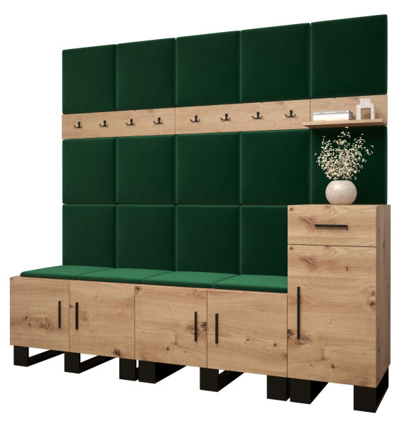 Garderoba do przedpokoju ARTIN 8 artisan + manila 35 89596