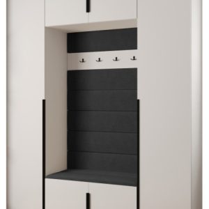 Garderoba do przedpokoju INOVA 1 Z13 biały+czarny+manila18 211851 Garderoba do przedpokoju INOVA 1 Z13 biały+czarny+manila18 211851