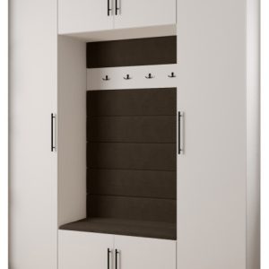 Garderoba do przedpokoju INOVA 3 Z13 biały+czarny+manila04 215583 Garderoba do przedpokoju INOVA 3 Z13 biały+czarny+manila04 215583