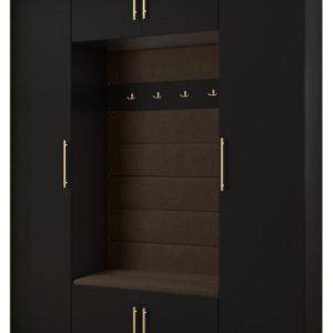 Garderoba do przedpokoju INOVA 3 Z13 czarny+złoty+manila04 215588 Garderoba do przedpokoju INOVA 3 Z13 czarny+złoty+manila04 215588