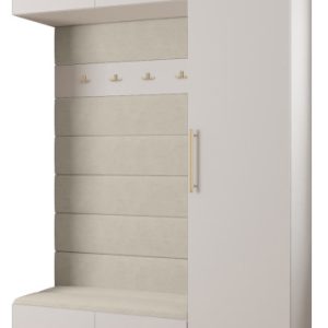 Garderoba do przedpokoju INOVA 3 Z19 biały+złoty+manila02 215681 Garderoba do przedpokoju INOVA 3 Z19 biały+złoty+manila02 215681