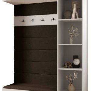 Garderoba do przedpokoju INOVA 4 Z20 biały+czarny+manila04 213367 Garderoba do przedpokoju INOVA 4 Z20 biały+czarny+manila04 213367