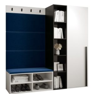 Garderoba do przedpokoju MIRO 1 biały + manila 26 90391 Garderoba do przedpokoju MIRO 1 biały + manila 26 90391