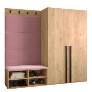 Garderoba do przedpokoju MIRO 5 dąb craft + manila 09 90401