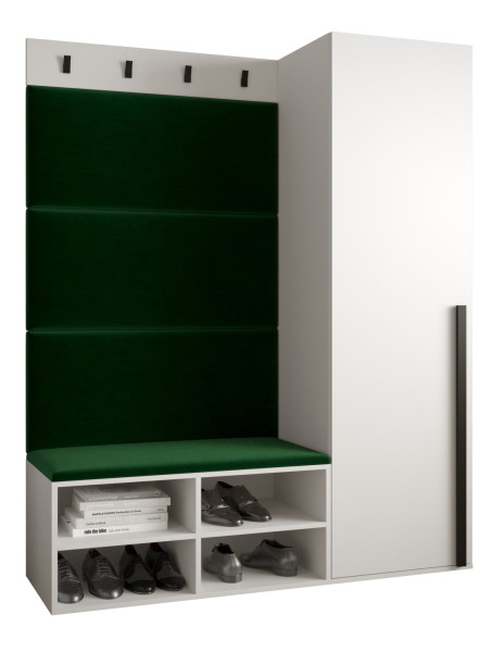 Garderoba do przedpokoju MIRO 6 biały + manila 35 91302