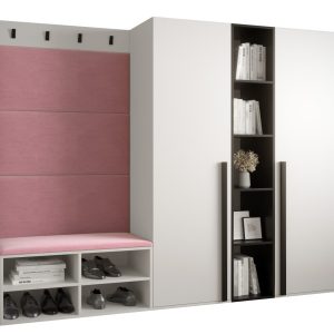 Garderoba do przedpokoju MIRO 8 biały + manila 09 91297 Garderoba do przedpokoju MIRO 8 biały + manila 09 91297