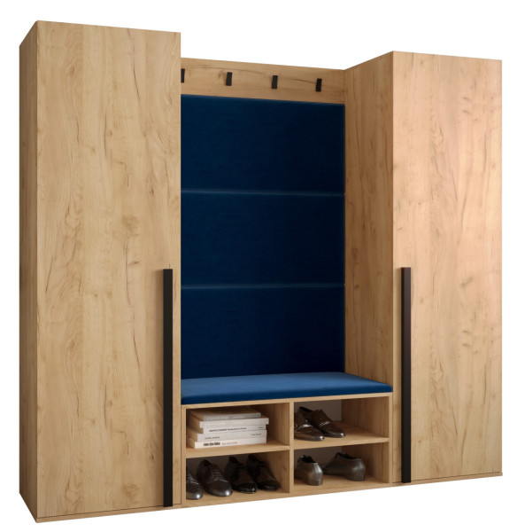 Garderoba do przedpokoju MIRO 9 dąb craft + manila 26 91468