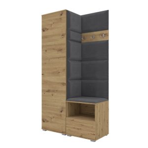 Garderoba do przedpokoju Nela I w kolorze dąb artisan 210372 Garderoba do przedpokoju Nela I w kolorze dąb artisan 210372