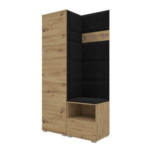 Garderoba do przedpokoju Nela I w kolorze dąb artisan 210382 Garderoba do przedpokoju Nela I w kolorze dąb artisan 210382