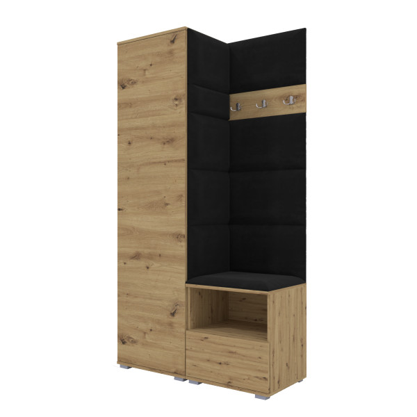 Garderoba do przedpokoju Nela I w kolorze dąb artisan 210382