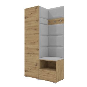 Garderoba do przedpokoju Nela I w kolorze dąb artisan 210354 Garderoba do przedpokoju Nela I w kolorze dąb artisan 210354