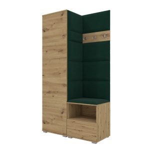 Garderoba do przedpokoju Nela I w kolorze dąb artisan 210387 Garderoba do przedpokoju Nela I w kolorze dąb artisan 210387