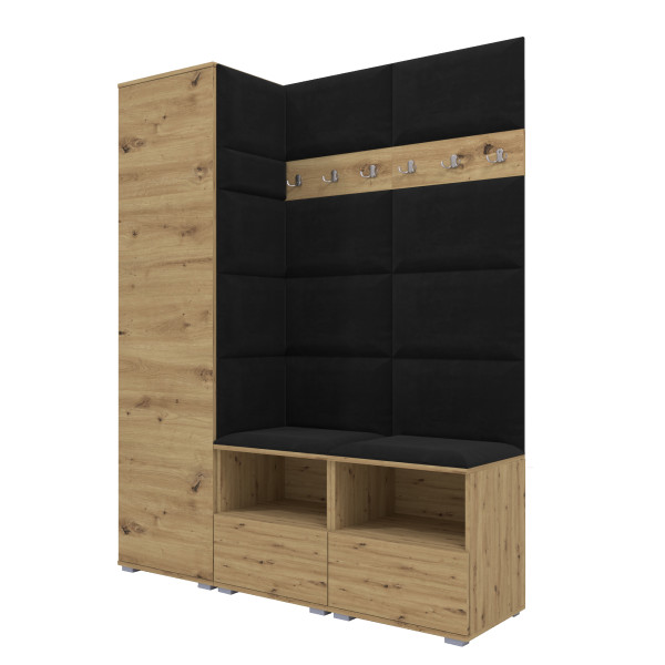 Garderoba do przedpokoju Nela II - kolor dąb artisan 210344