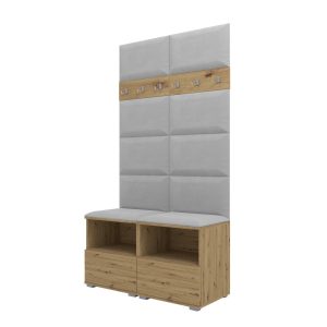 Garderoba do przedpokoju Nela III – kolor dąb artisan 210359 Garderoba do przedpokoju Nela III – kolor dąb artisan 210359