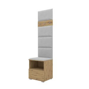 Garderoba do przedpokoju Nela IV – kolor dąb artisan 210395 Garderoba do przedpokoju Nela IV – kolor dąb artisan 210395