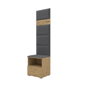 Garderoba do przedpokoju Nela IV – kolor dąb artisan 210400 Garderoba do przedpokoju Nela IV – kolor dąb artisan 210400