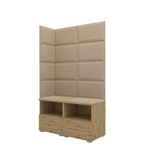 Garderoba do przedpokoju Nela V - kolor dąb artisan 210165