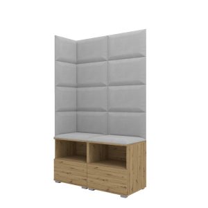 Garderoba do przedpokoju Nela V – kolor dąb artisan 210168 Garderoba do przedpokoju Nela V – kolor dąb artisan 210168