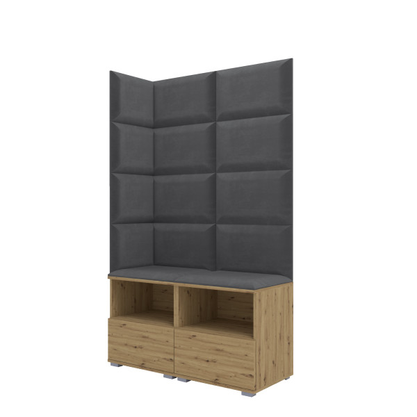 Garderoba do przedpokoju Nela V - kolor dąb artisan 210172