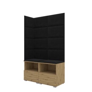 Garderoba do przedpokoju Nela V – kolor dąb artisan 210173 Garderoba do przedpokoju Nela V – kolor dąb artisan 210173