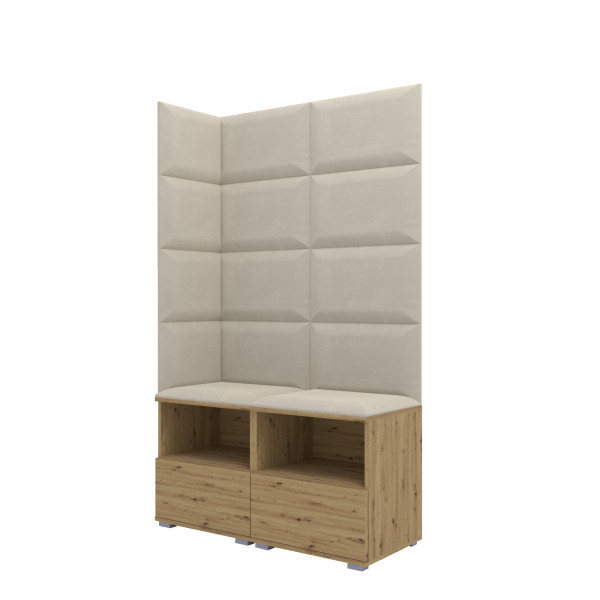 Garderoba do przedpokoju Nela V - kolor dąb artisan 210161