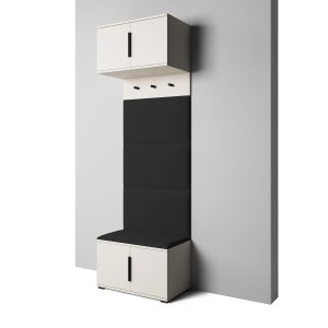 Garderoba do przedpokoju z panelami Napoli wersja 5 Trinity 16 Cashmere 647256 Garderoba do przedpokoju z panelami Napoli wersja 5 Trinity 16 Cashmere 647256