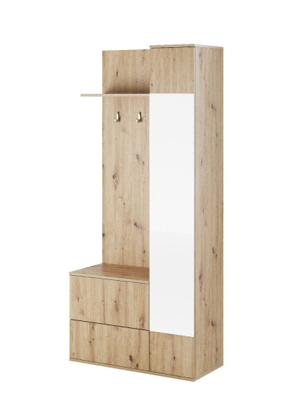 Garderoba Green z lustrem Dąb Artisan 300367