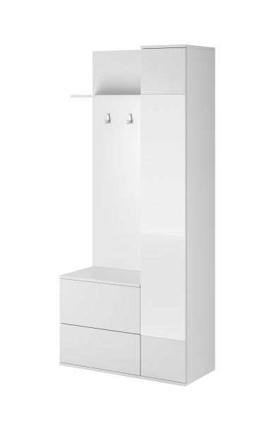 Garderoba GURI biała 628723