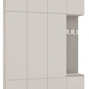 Garderoba HAGA IV 3Sz1W KASZMIR BEŻ 3x Szafa + Wieszak 668926 Garderoba HAGA IV 3Sz1W KASZMIR BEŻ 3x Szafa + Wieszak 668926