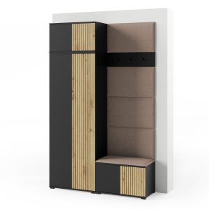 Garderoba lamele Rosario 2 Trinity 05 czarny artisan 313345 Garderoba lamele Rosario 2 Trinity 05 czarny artisan 313345