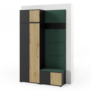 Garderoba lamele Rosario 2 Trinity 28 czarny artisan 313355 Garderoba lamele Rosario 2 Trinity 28 czarny artisan 313355