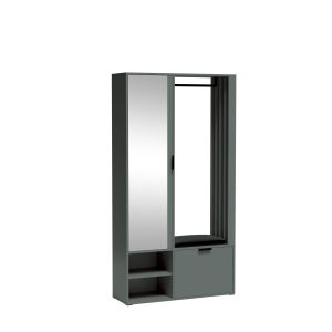 Garderoba MELO UNI w kolorze green stone z siedziskiem 354888 Garderoba MELO UNI w kolorze green stone z siedziskiem 354888