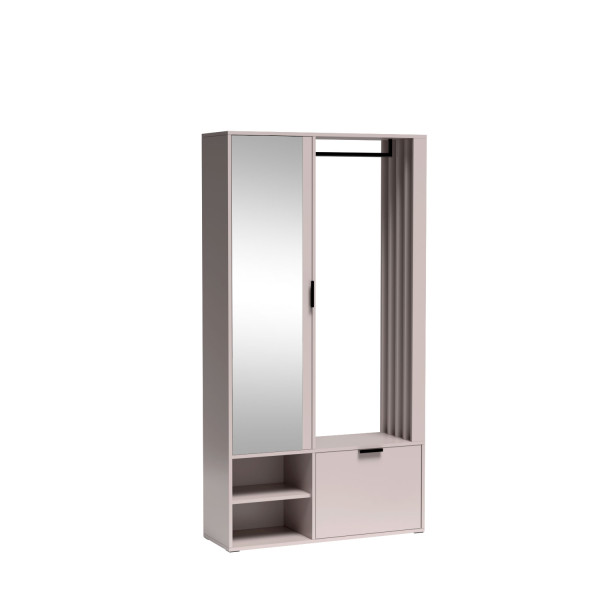 Garderoba MILO MINI Kaszmir 100 cm z lustrem 310285