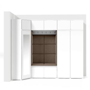 Garderoba narożna Bento Trinity 06 biały 375072 Garderoba narożna Bento Trinity 06 biały 375072