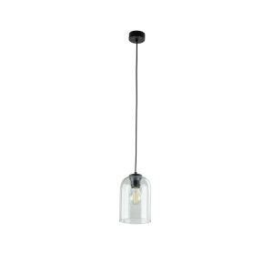 Lampa wisząca MOLLY czarna-zielona metal-szkło E27 160 cm 1101125 Lampa wisząca MOLLY czarna-zielona metal-szkło E27 160 cm 1101125