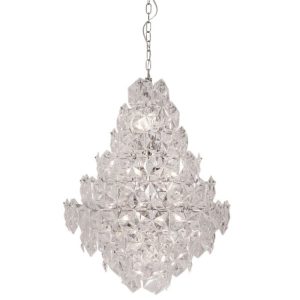Lampa wisząca Monarque przezroczysto-chromowana 11xE14x40W IP20 By Rydens 1018989 Lampa wisząca Monarque przezroczysto-chromowana 11xE14x40W IP20 By Rydens 1018989