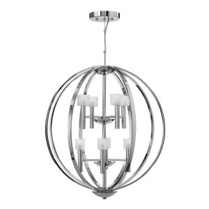 Lampa wisząca Mondo polerowany chrom 8xG9x3W IP20 Quintiesse 1030043 Lampa wisząca Mondo polerowany chrom 8xG9x3W IP20 Quintiesse 1030043