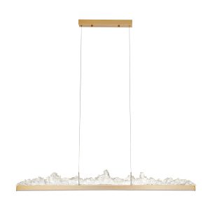 Lampa wisząca MONTANA LONG LED złota 125 cm 749419 Lampa wisząca MONTANA LONG LED złota 125 cm 749419